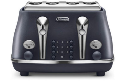 De'Longhi Elements Four Slice Toaster - Blue.